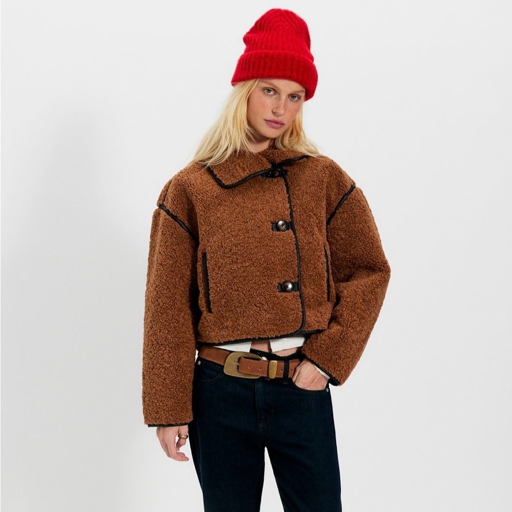 Blank NYC Dirt Road Jacket from Free People website - Brown - Size M (Women’s) - Picture 3 of 11